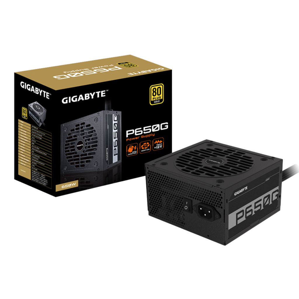 Gigabyte P650G PG5 650W 80+ Gold PCIe Gen 5.1 ATX 3.1 Power Supply