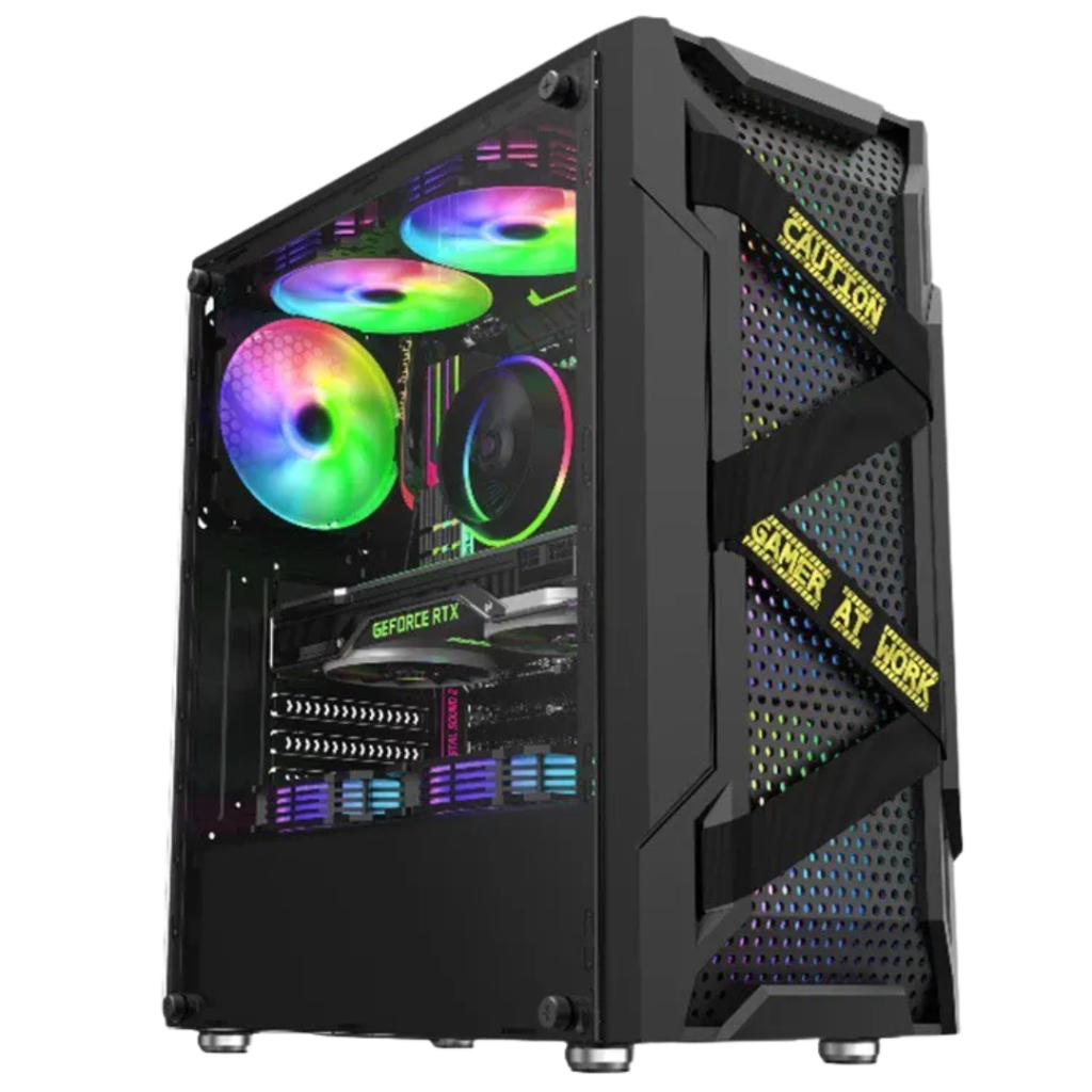 Keytech T600 ATX Case (Black)