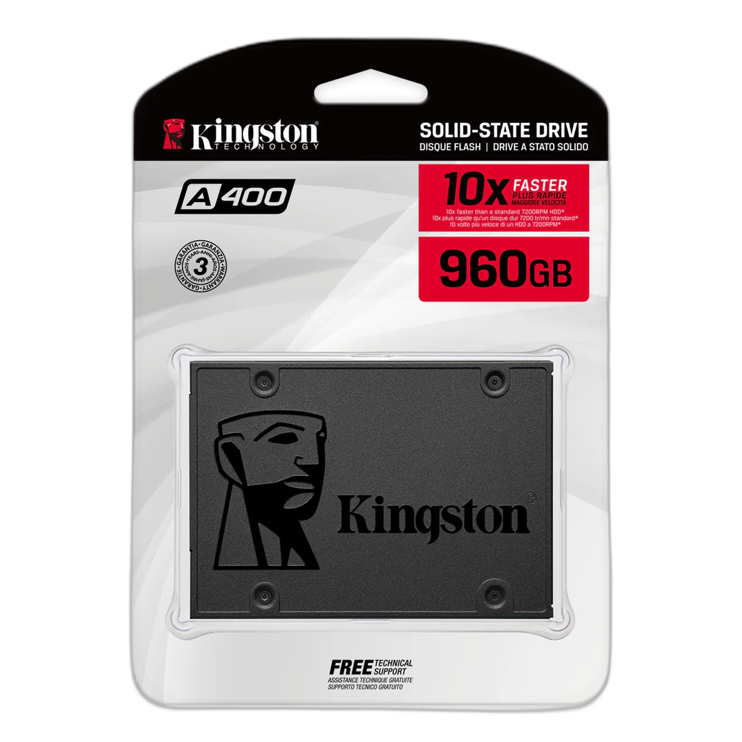 960GB Kingston A400 2.5" SATA SSD