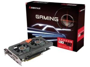 BIOSTAR RADEON RX 580 8GB - Black