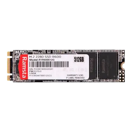 512GB Ramsta R600 NGFF M.2 Solid State Drive