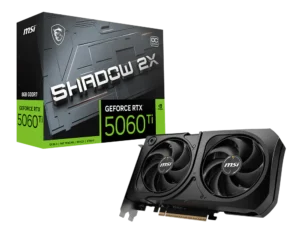 MSI GeForce RTX 5060 Ti 8G SHADOW 2X OC PLUS GDDR7