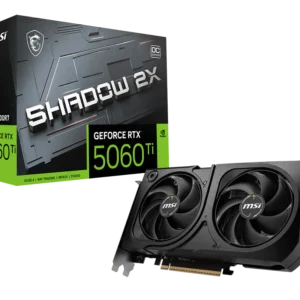MSI GeForce RTX 5060 Ti 8G SHADOW 2X OC PLUS GDDR7